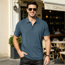 Ovaren Polo Shirt — Breathable Jacquard Weave That Keeps You Cool All Day